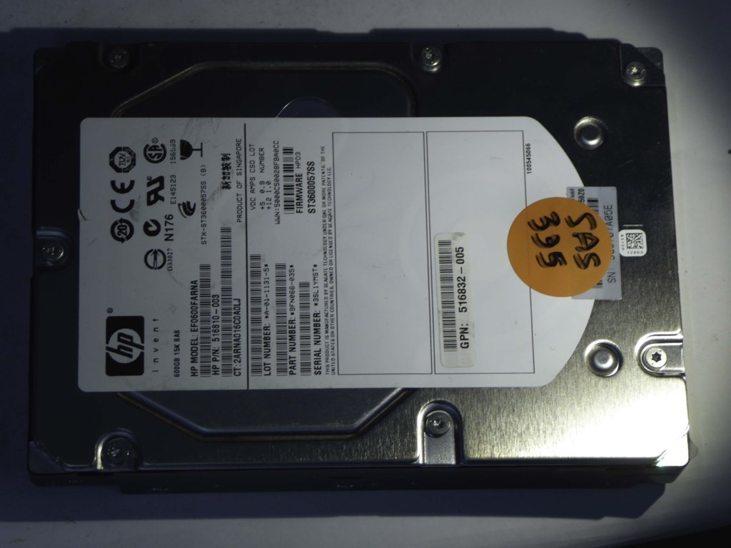 HP EF0600FARNA  9FN066-035 Drives