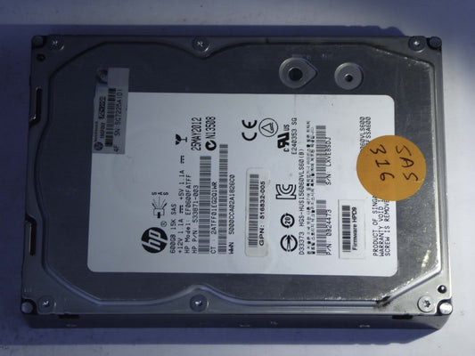 HP EF0600FATFF  0B24473 Drives