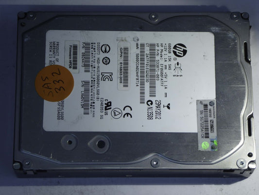 HP EF0600FATFF  0B24473 Drives