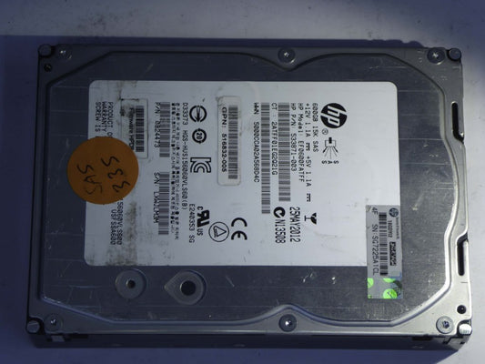 HP EF0600FATFF  0B24473 Drives