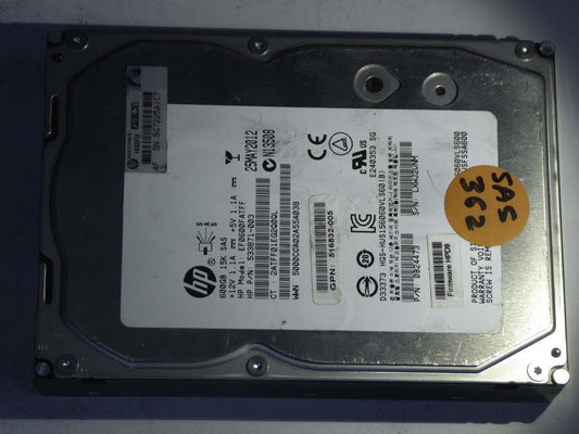 HP EF0600FATFF  0B24473 Drives