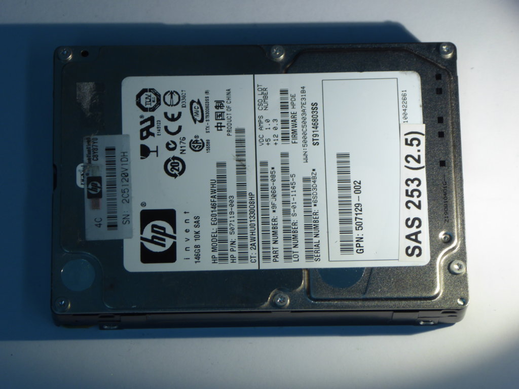 HP EG0146FAWHU  507119-003 Drives