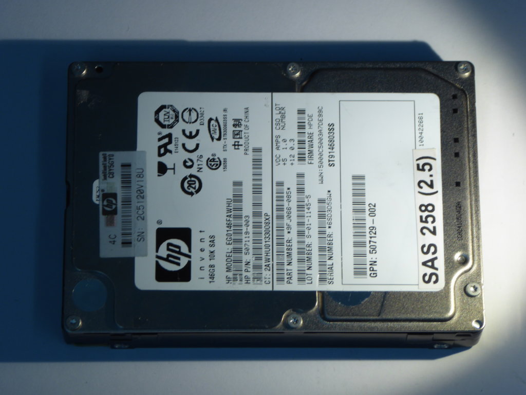 HP EG0146FAWHU  507129-002 Drives