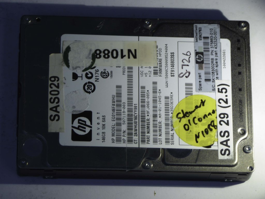 HP EG0146FAWHU  9FJ066-085 Drives