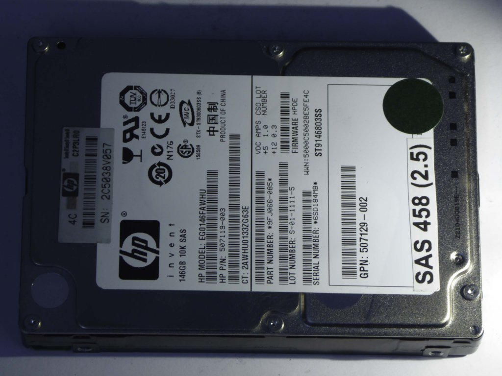 HP EG0146FAWHU  9FJ066-085 Drives