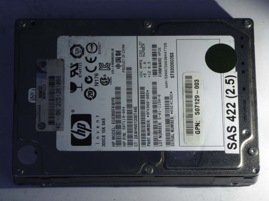 HP EG0300FAWHV  9FK066-085 Drives