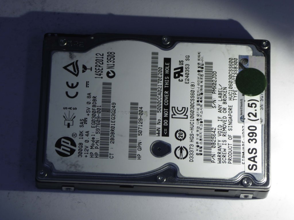 HP EG0300FBDBR  0B25642 Drives