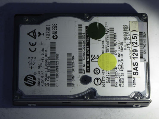 HP EG0300FBDBR  597609-001 Drives