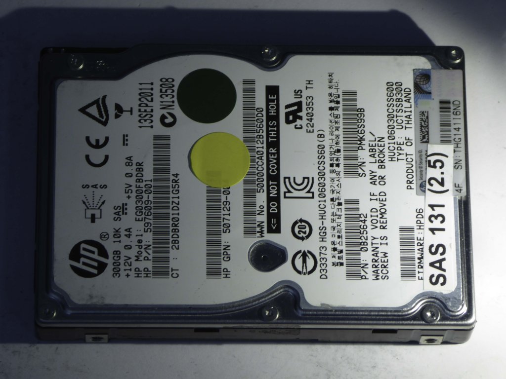 HP EG0300FBDBR  597609-001 Drives