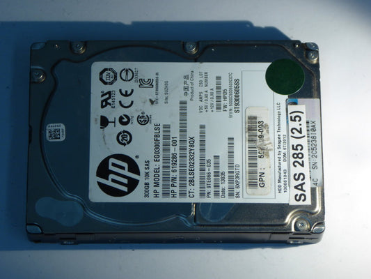 HP EG0300FBLSE  9TE066-035 Drives