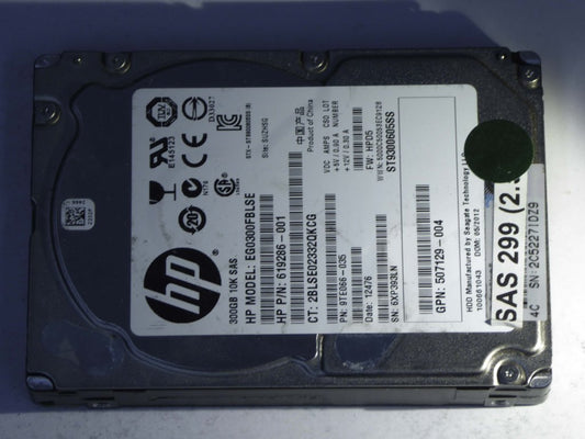 HP EG0300FBLSE  9TE066-035 Drives