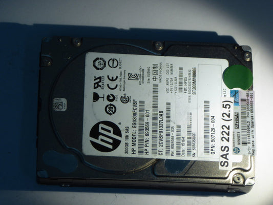 HP EG0300FCVBF  9WE066-035 Drives