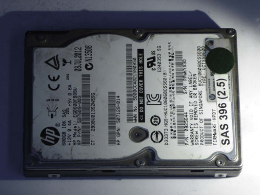 HP EG0600FBDBU  0B25644 Drives