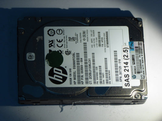 HP EG0900FCVBL  9WH066-035 Drives