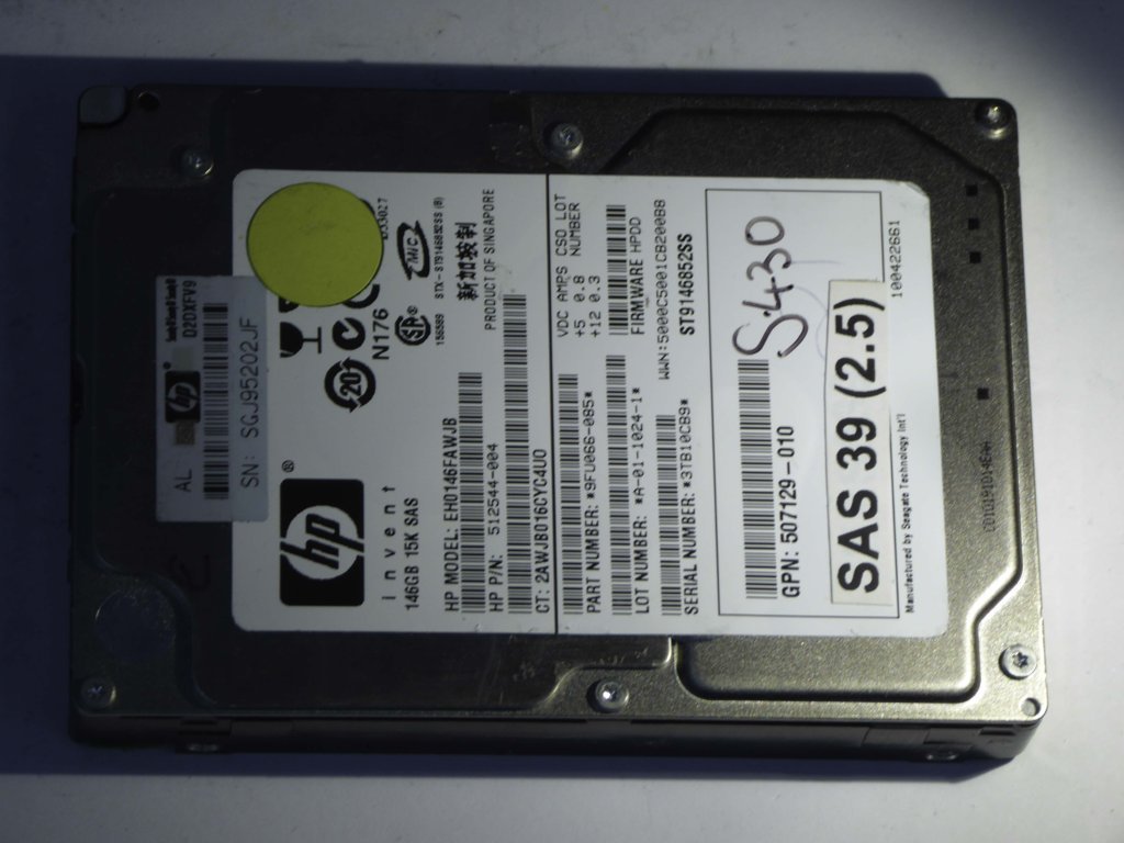 HP EH0146FAWJB  9FU066-085 Drives