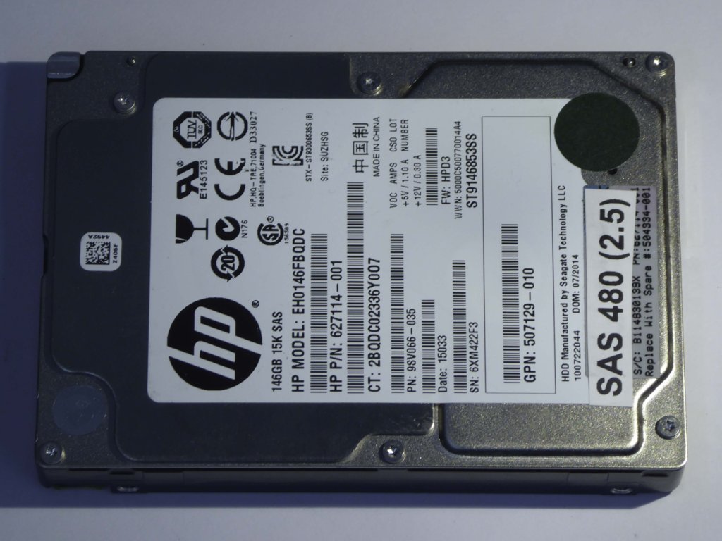 HP EH0146FBQDC  9SV066-035 Drives