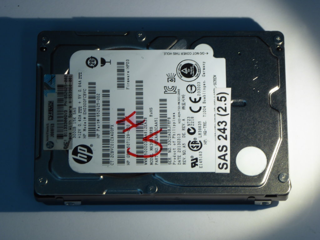 HP EH0300FCBVC  652625-002 Drives