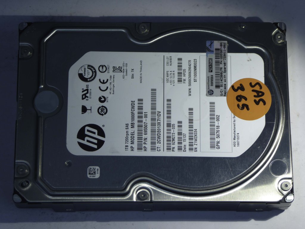 HP MB1000FCWDE  9ZM273-035 Drives