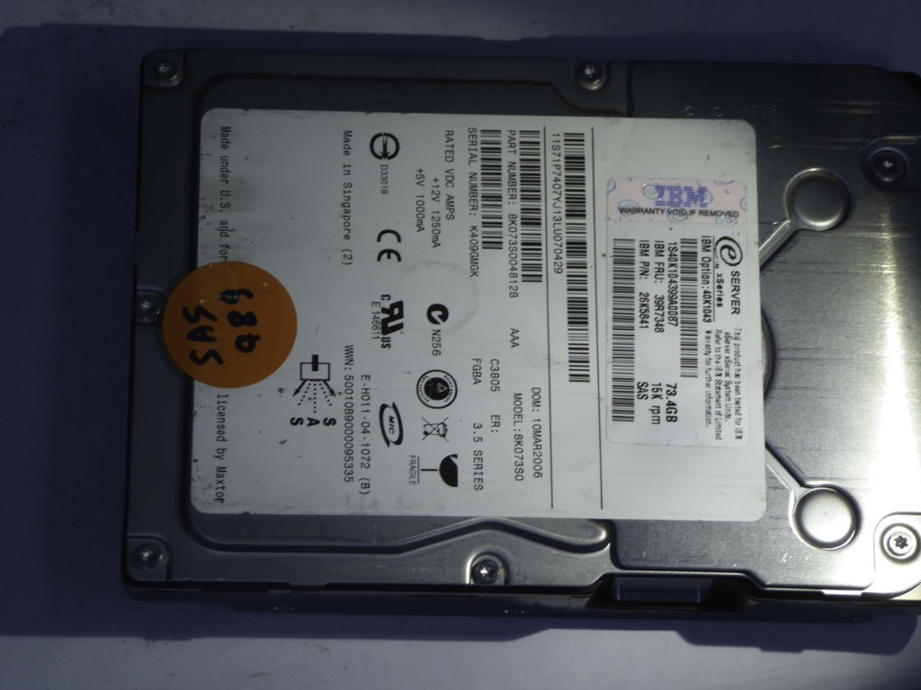 IBM 8K073S0  8K073S0048128 Drives