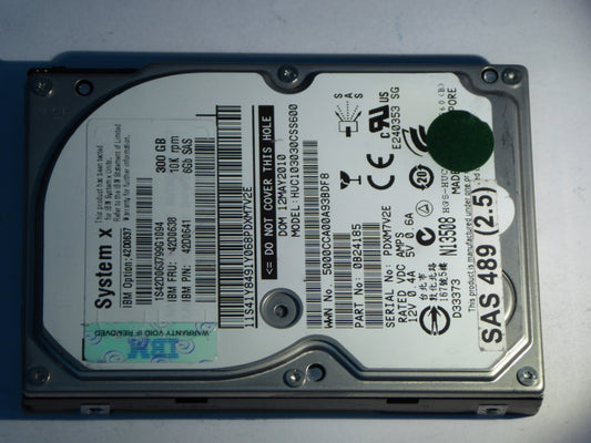 IBM HUC103030CSS600  0B24185 Drives