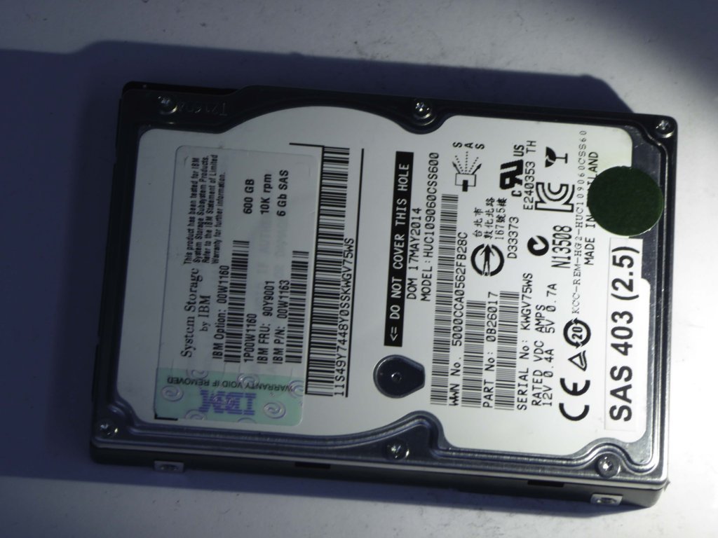 IBM HUC109060CSS600  0B26017 Drives