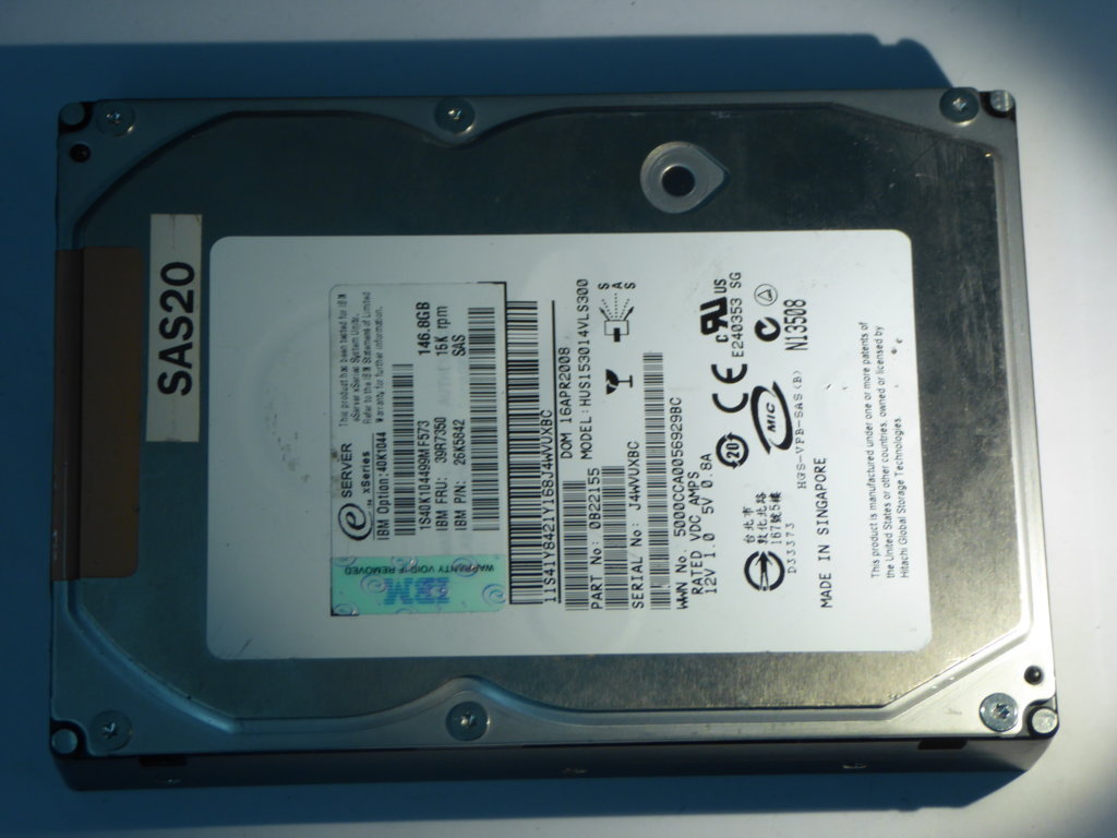 IBM HUS153014VLS300  0B22155 Drives