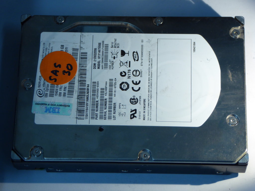 IBM ST3146755SS  9DK066-039 Drives