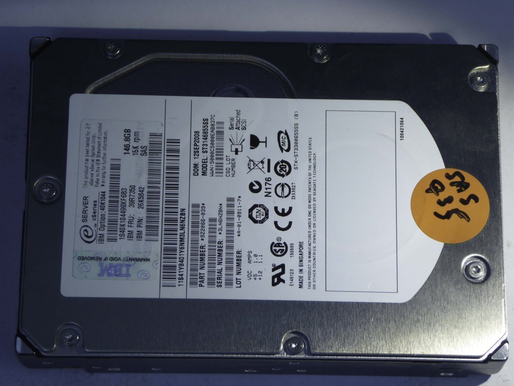 IBM ST3146855SS  9Z2066-039 Drives