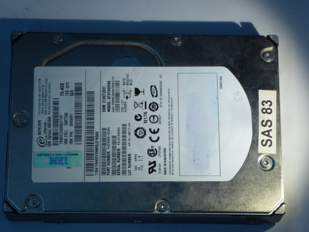 IBM ST373455SS  9Z3066-039 Drives