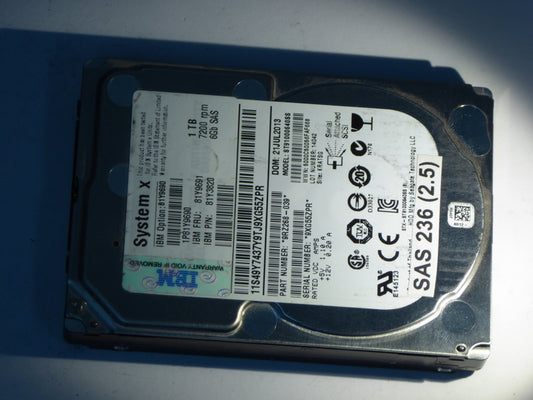 IBM ST91000640SS  9RZ268-039 Drives