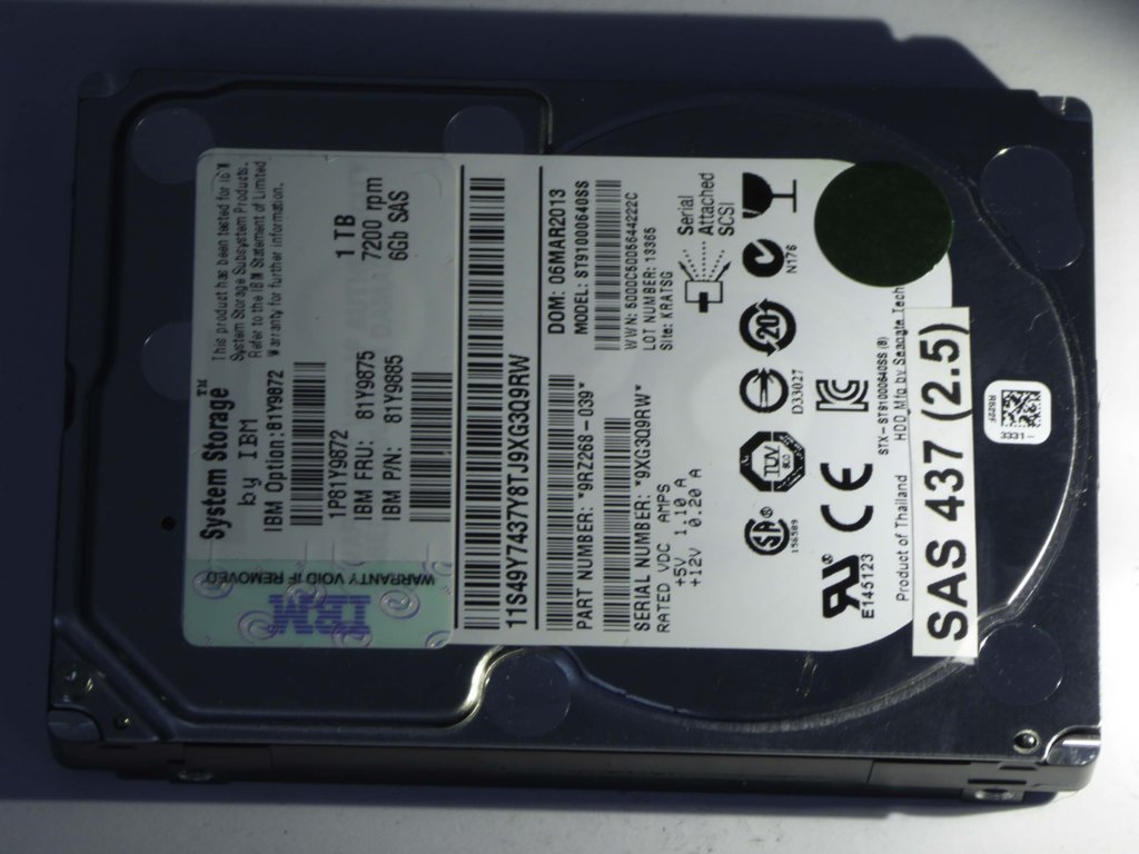 IBM ST91000640SS  9RZ268-039 Drives