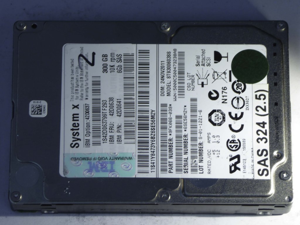 IBM ST9300603SS  9FK066-039 Drives