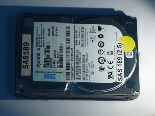 IBM ST9500620SS  9RZ264-039 Drives