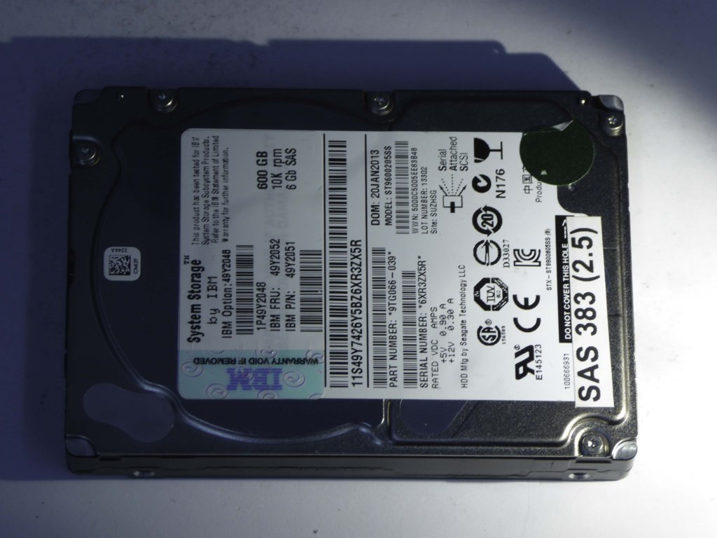 IBM ST9600205SS  9TG066-039 Drives