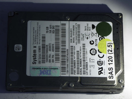 IBM ST973452SS  9FT066-039 Drives