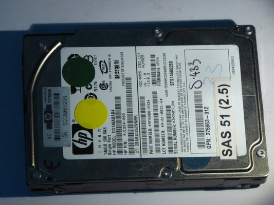 HP DG146ABAB4  9F6066-033 Drives