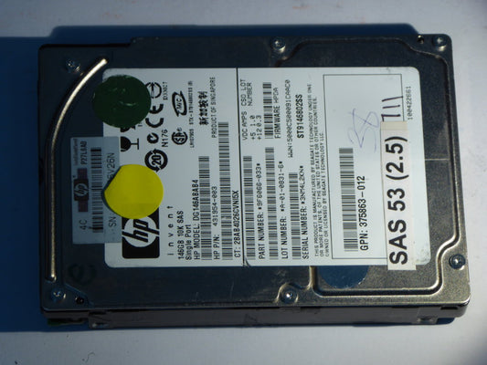 HP DG146ABAB4  9F6066-033 Drives