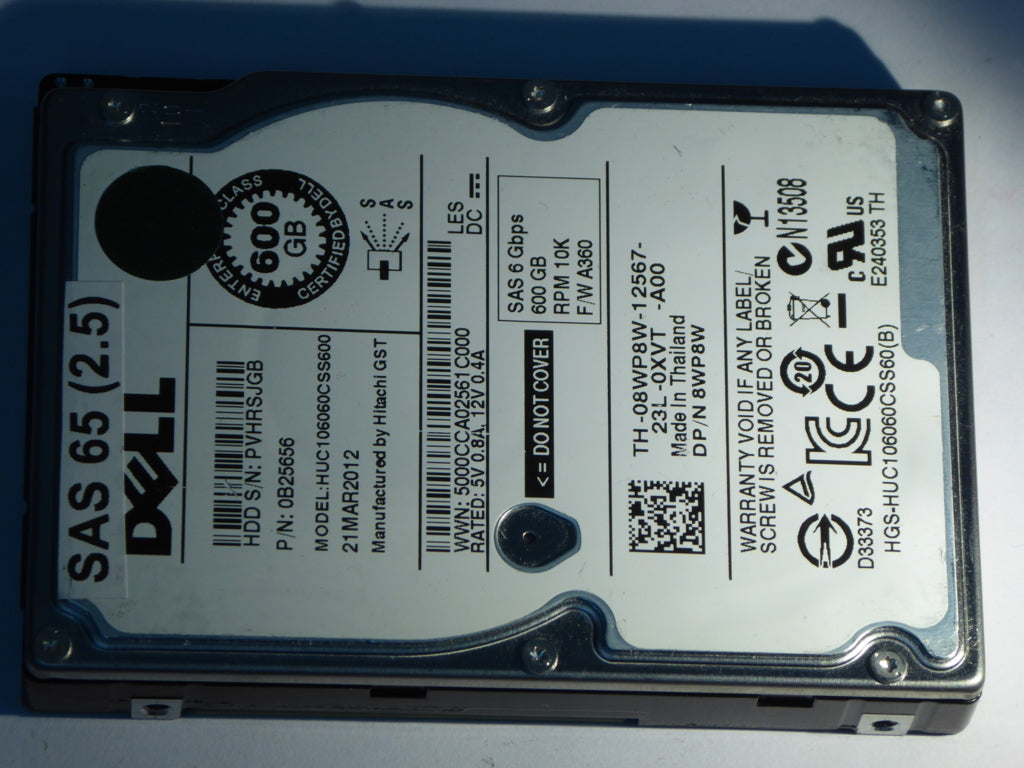 DELL HUC106060CSS600  0B25656 Drives