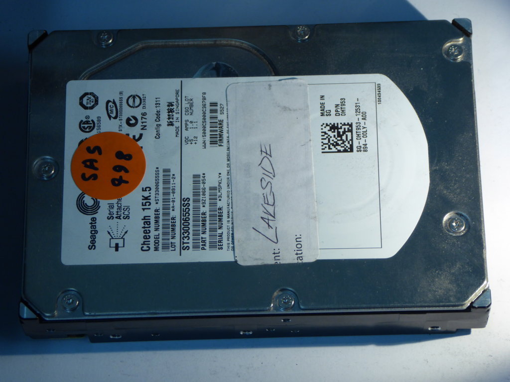 SEAGATE ST3300655SS  9Z1066-054 Drives