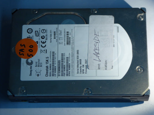 SEAGATE ST3300655SS  9Z1066-054 Drives