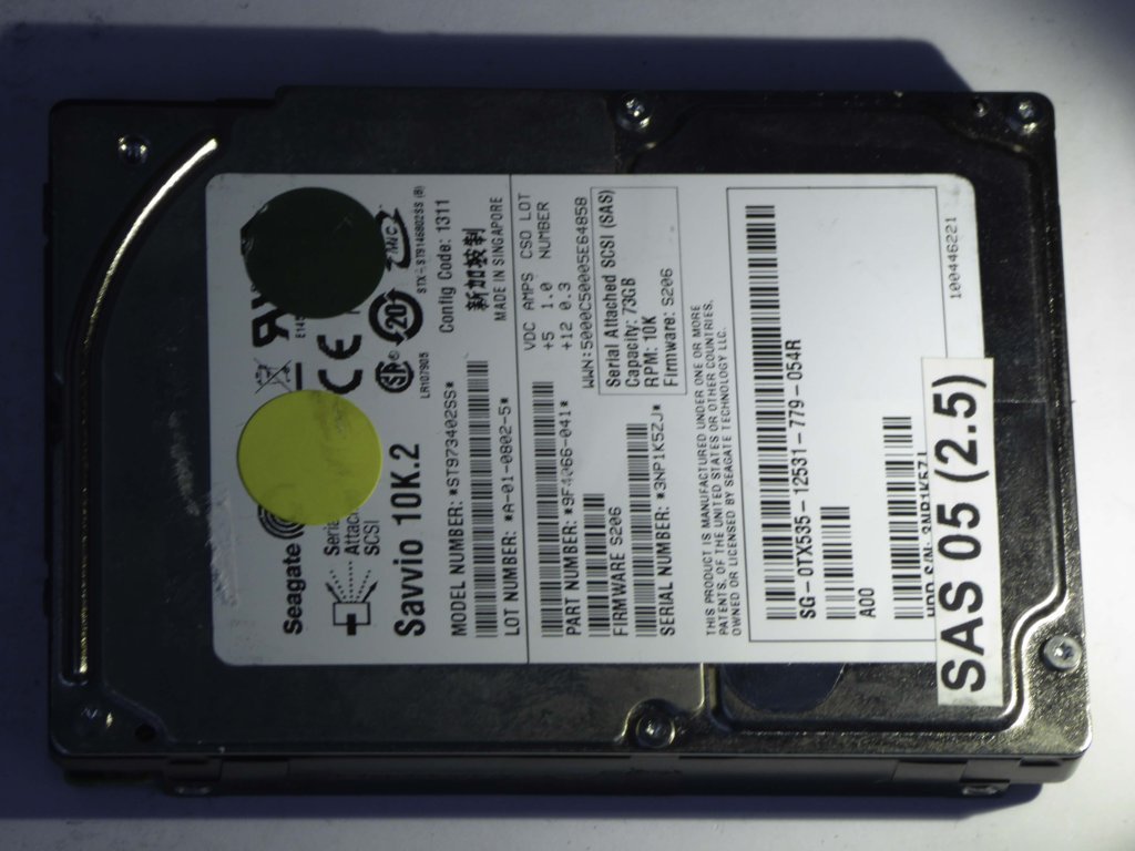 SEAGATE ST973402SS  9F4066-041 Drives