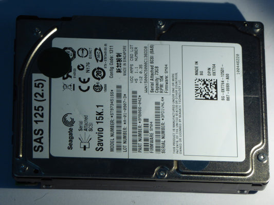 SEAGATE ST973451SS  9MB066-042 Drives