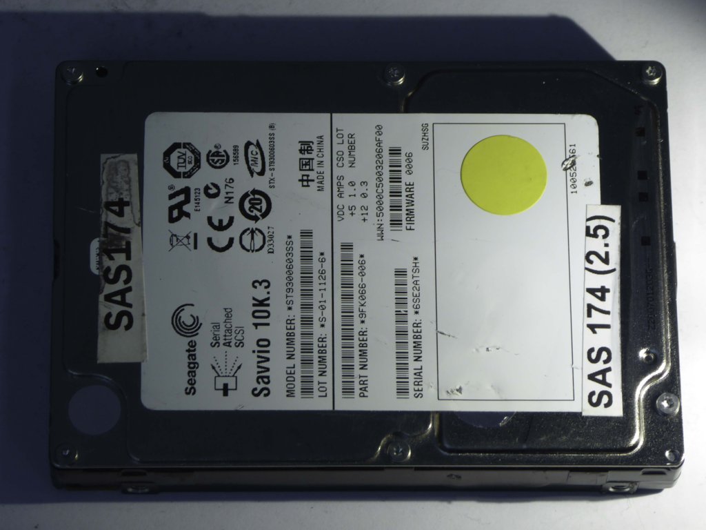 SEAGATE ST9300603SS  9FK066-006 Drives