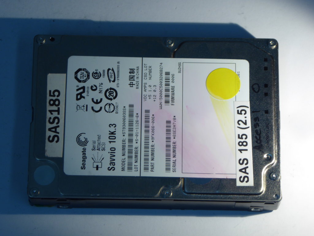 SEAGATE ST9300603SS  9FK066-006 Drives