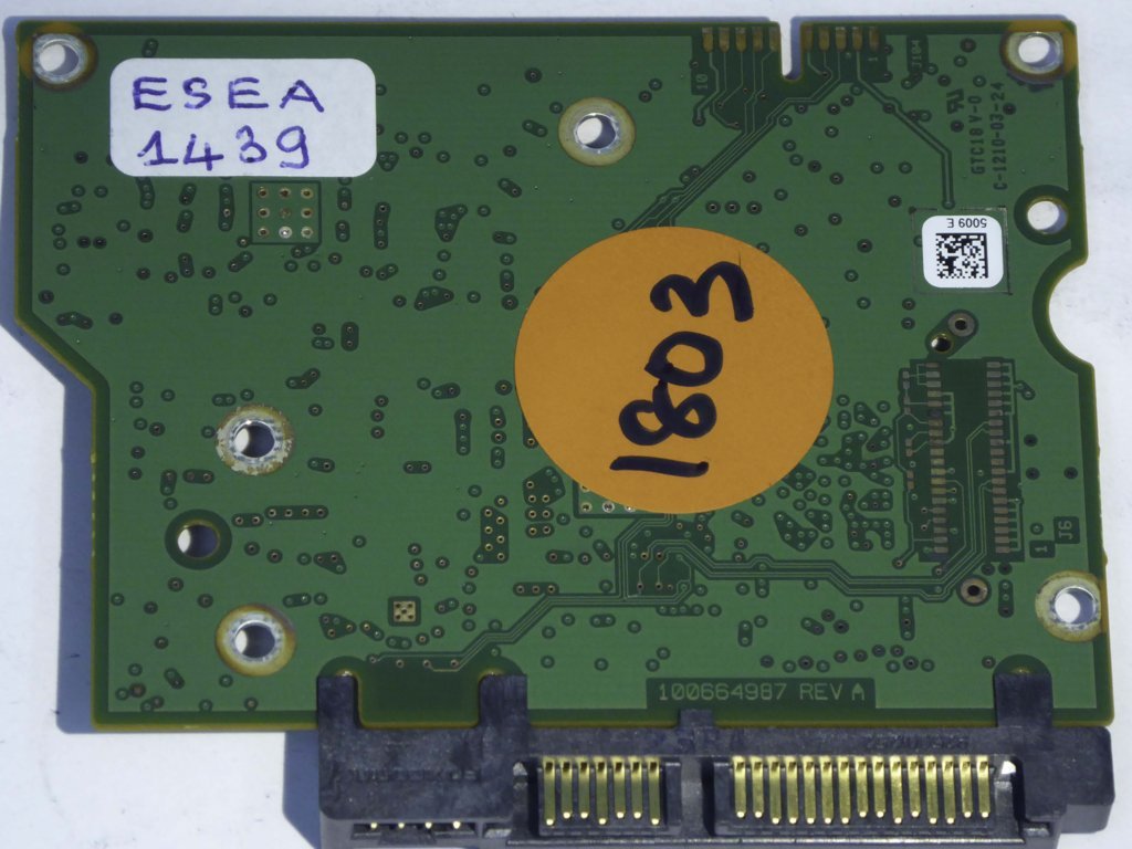 Seagate ST1500DM003 100664987 REV A 9YN16G-302 PCB for Sale