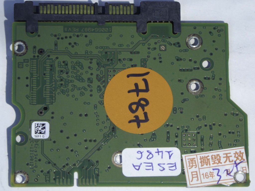 Seagate ST2000DM001 100664987 REV B 9YN164-500 PCB for Sale