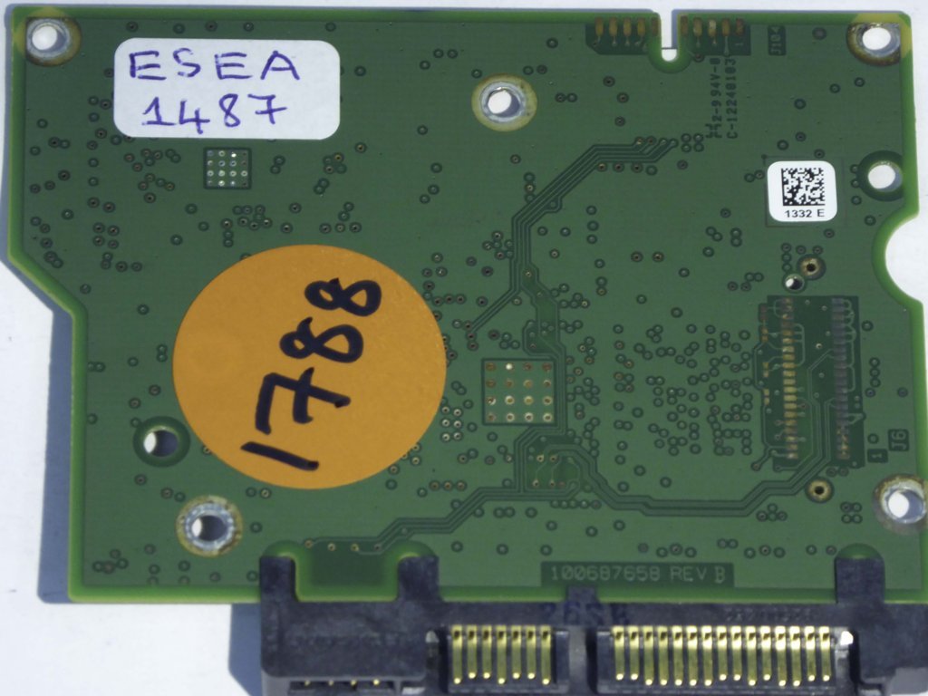 Seagate ST2000DM001 100687658 REV B 1CH164-572 PCB for Sale