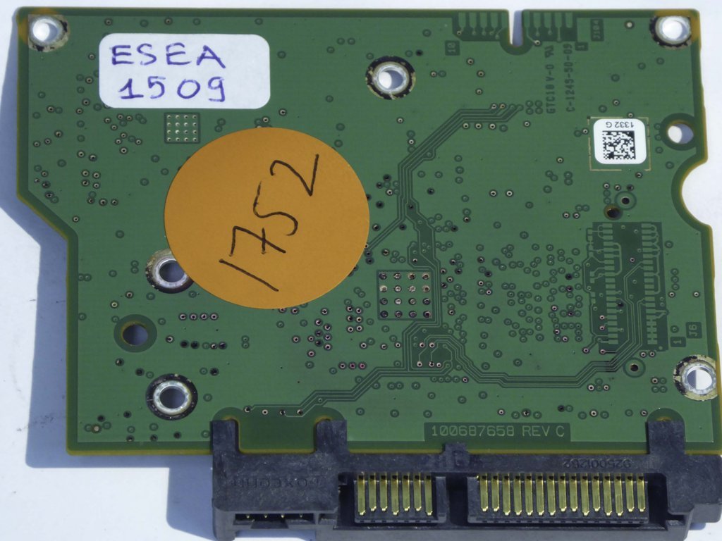 Seagate ST2000DM001 100687658 REV C 1CH164-301 PCB for Sale