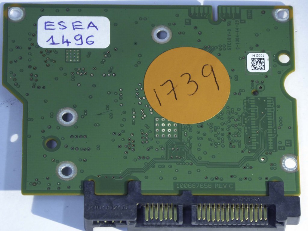 Seagate ST2000DM001 100687658 REV C 1CH164-302 PCB for Sale