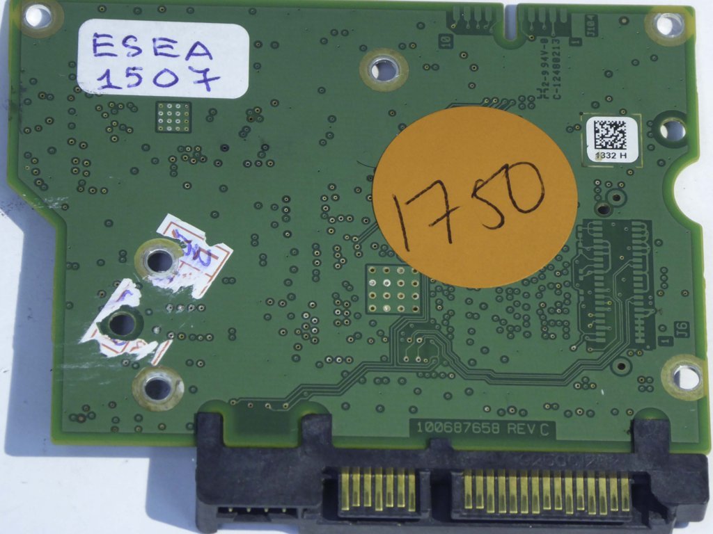 Seagate ST2000DM001 100687658 REV C 1CH164-302 PCB for Sale